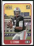 CJ Stroud 2022 Onyx Vintage College Football RC #CFCS Ohio State Buckeyes