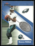 Donovan McNabb 2002 Fleer Throwbacks QB Collection /1500 #1 Philadelphia Eagles