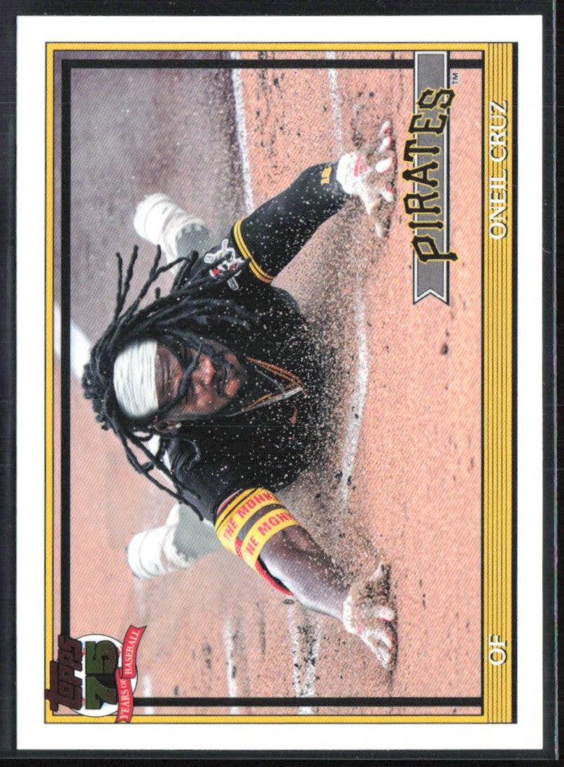 Oneil Cruz 2026 Topps 1991 Design #T91-14 Pittsburgh Pirates