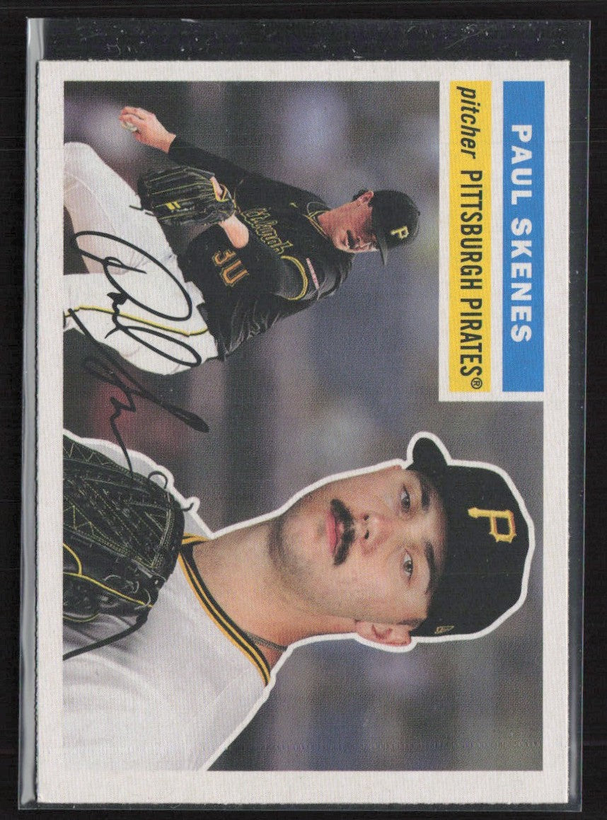 Paul Skenes 2025 Topps Heritage 25th Anniversary #H25-5 Pittsburgh Pirates