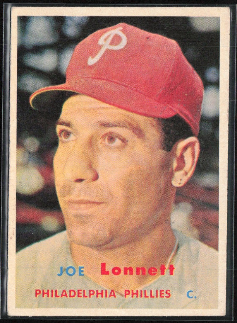 Joe Lonnett 1957 Topps #241 Philadelphia Phillies