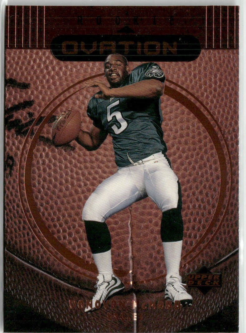 Donovan McNabb 1999 Upper Deck Ovation RC #62 Philadelphia Eagles