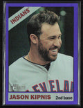 Jason Kipnis 2015 Topps Heritage Chrome Purple Refractor #THC-489