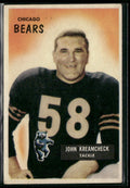 John Kreamcheck 1955 Bowman #76 Chicago Bears