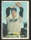 Don Kaiser 1957 Topps #134 Chicago Cubs