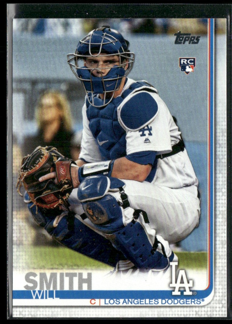 Will Smith 2019 Topps Update RC #US199 Los Angeles Dodgers