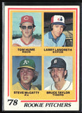 Tom Hume/Larry Landreth/Steve McCatty/Bruce Taylor 1978 Topps RC #701