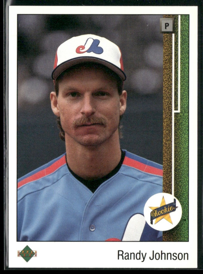 Randy Johnson 1989 Upper Deck RC #25 Montreal Expos
