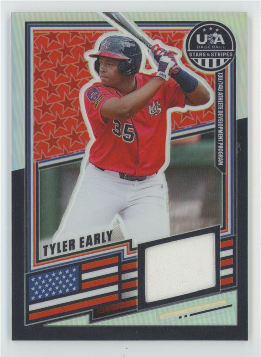 Tyler Early 2026 Panini USA Stars & Stripes Jersey #USA-TE USA