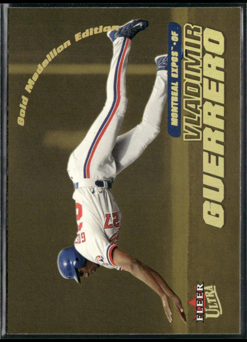 Vladimir Guerrero 2001 Fleer Ultra Gold Medallion #5G Montreal Expos