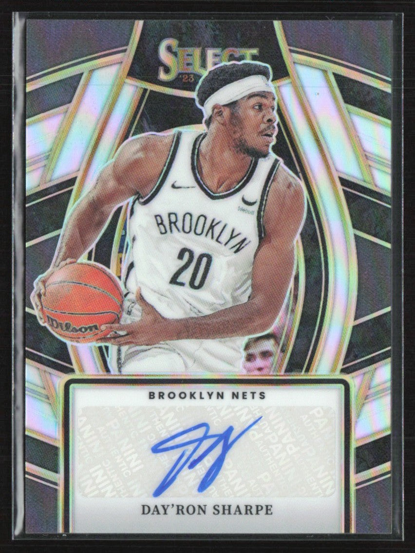 Day'ron Sharpe 2023 Panini Select Signature Selections AUTO #SSS-DRS