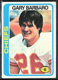 Gary Barbaro 1978 Topps RC #97 Kansas City Chiefs