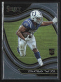 Jonathan Taylor 2020 Panini Select Field RC #353 Indianapolis Colts