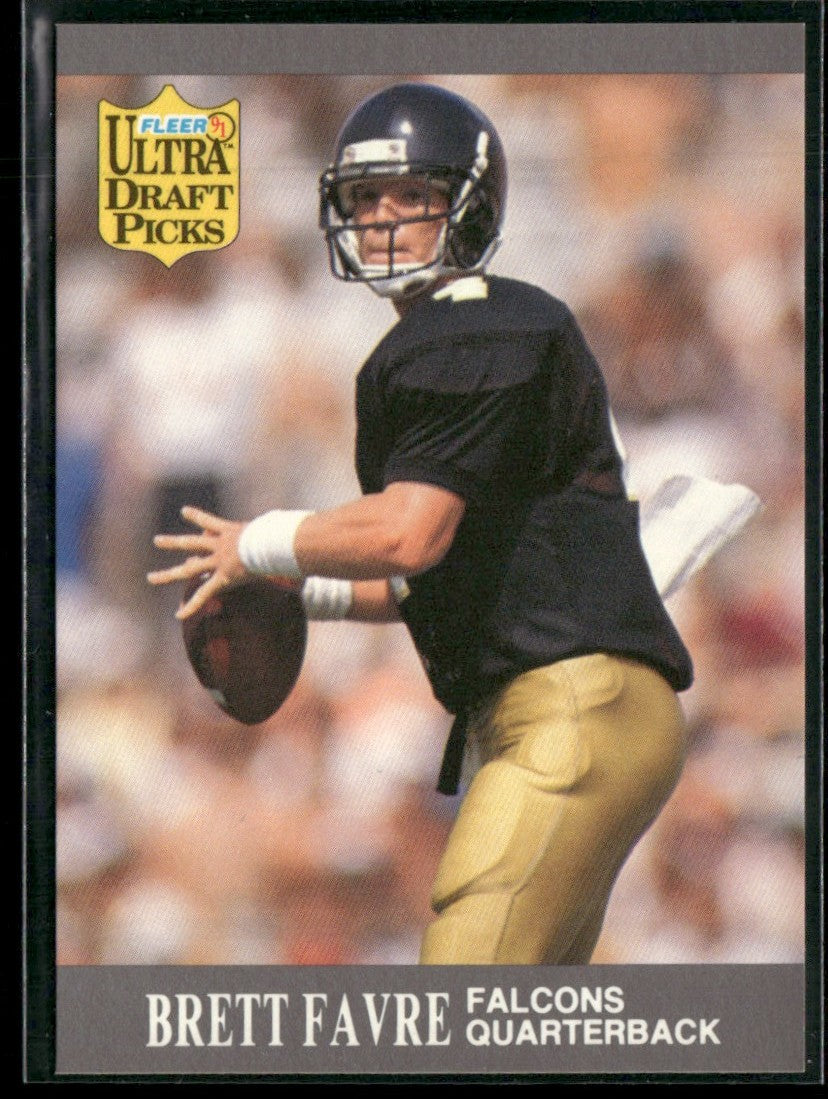 Brett Favre 1991 Fleer Ultra RC #283 Atlanta Falcons