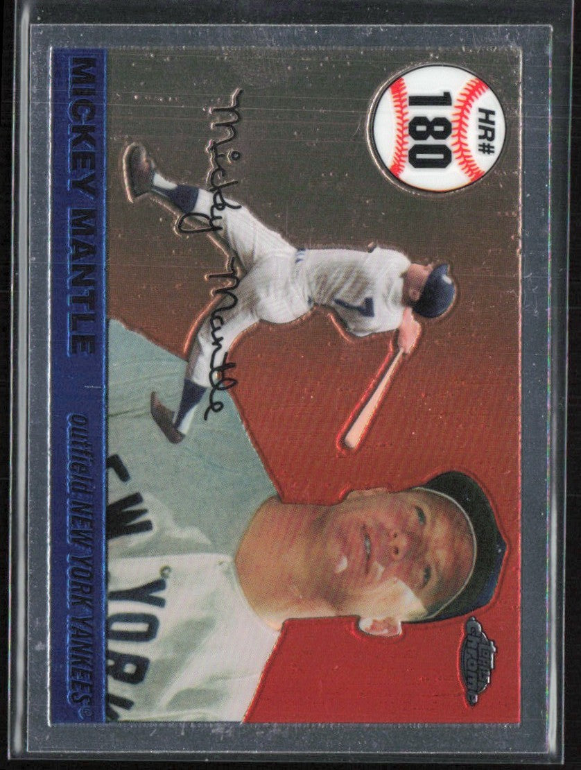 Mickey Mantle 2007 Topps Chrome #MHRR180 New York Yankees
