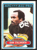 John Stallworth 1980 Topps #130 Pittsburgh Steelers