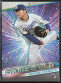 Yoshinobu Yamamoto 2024 Topps Stars of MLB RC #SMLB-57 Los Angeles Dodgers