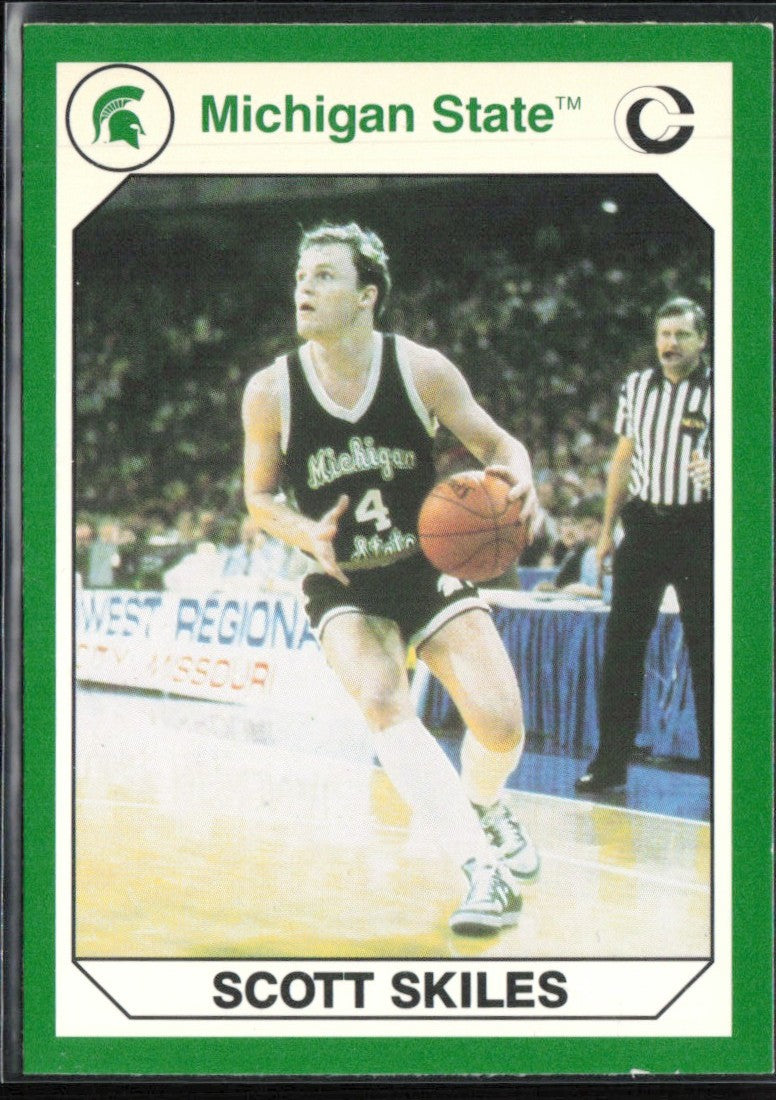 Scott Skiles 1990 Collegiate Collection #152 Michigan State Spartans