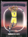 Bronny James Jr. 2024 NBA Hoops Skyview RC #21 Los Angeles Lakers