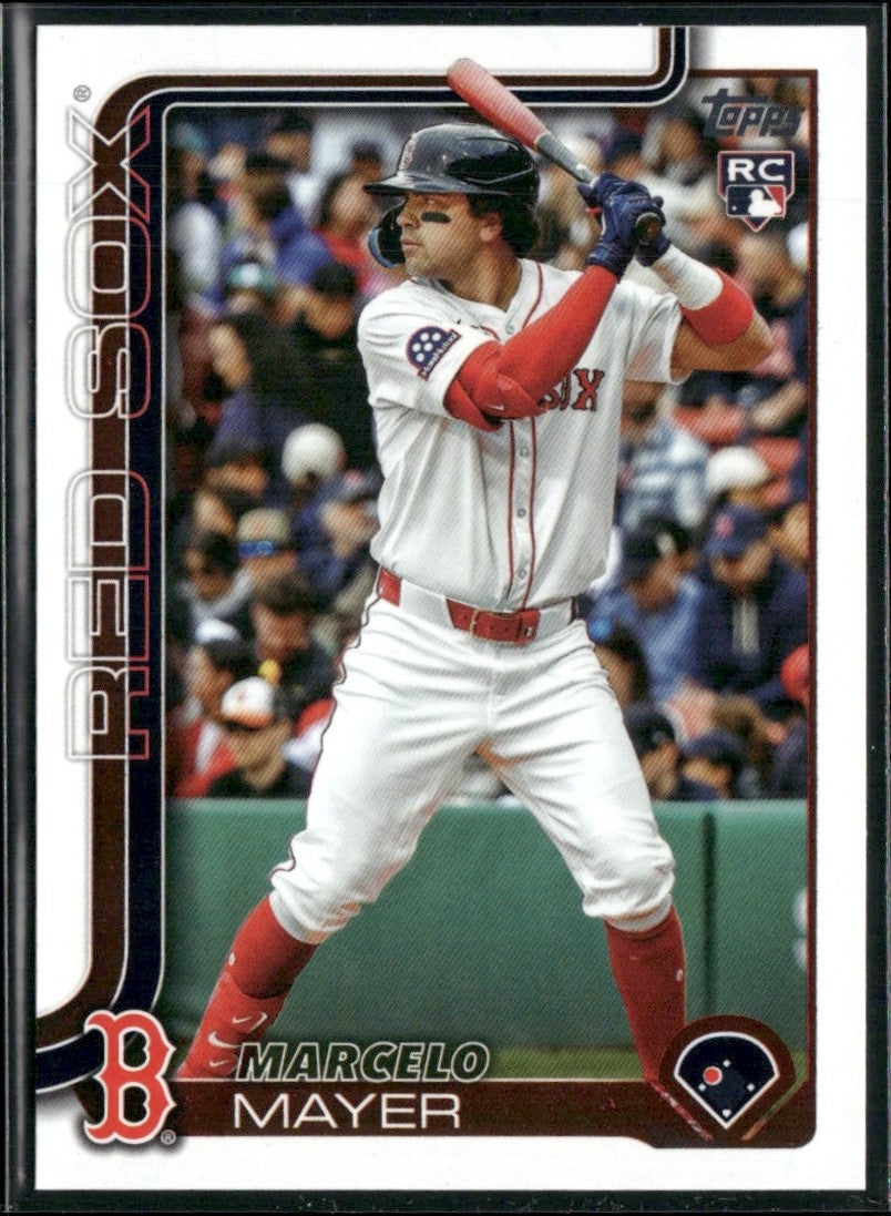 Marcelo Mayer 2025 Topps Update RC #US105 Boston Red Sox