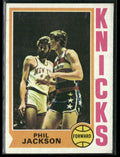 Phil Jackson 1974 Topps #132 New York Knicks