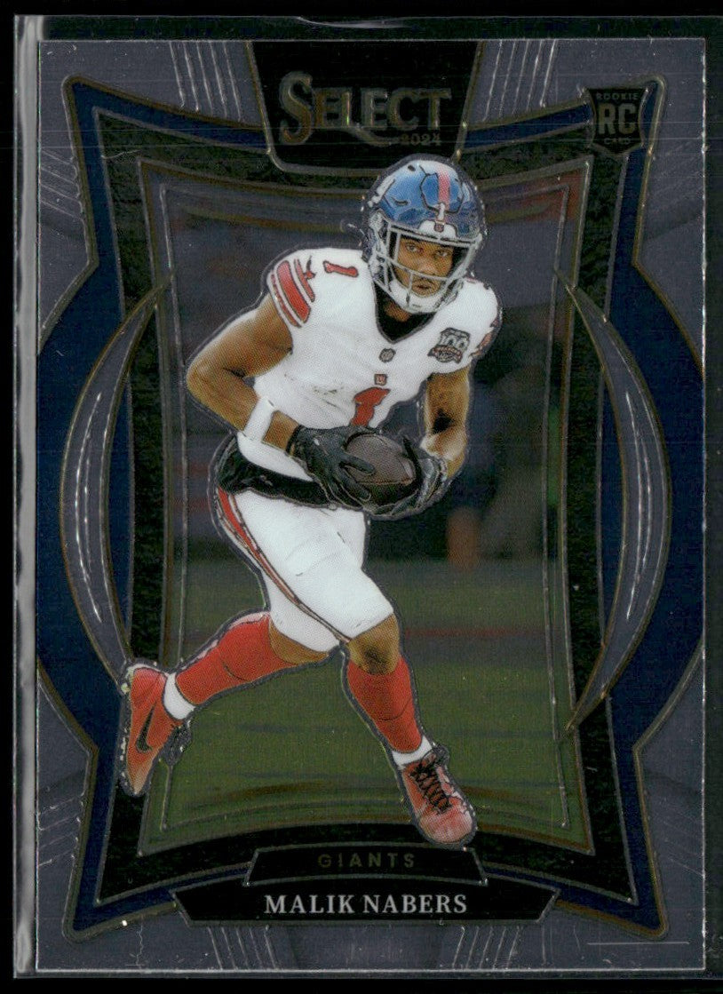 Malik Nabers 2024 Panini Select Concourse RC #29 New York Giants