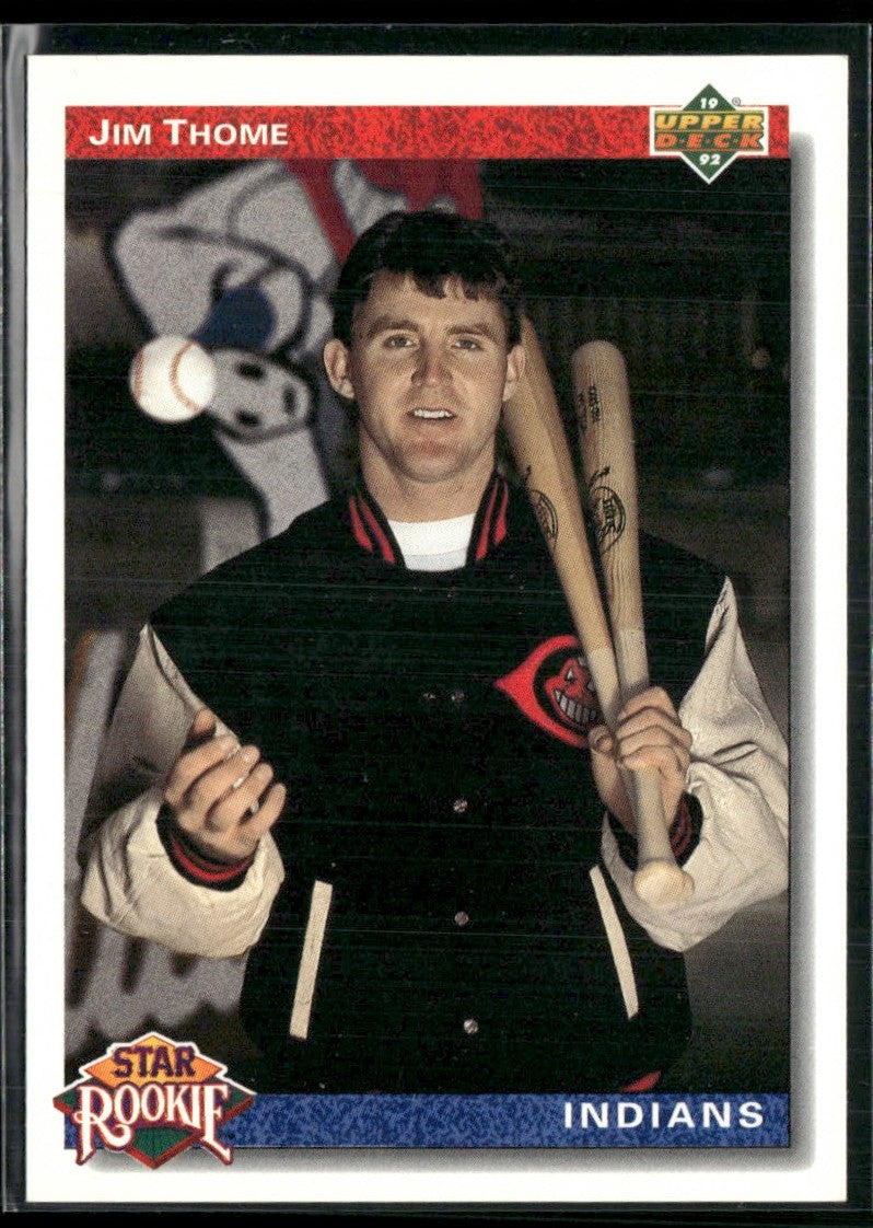 Jim Thome 1992 Upper Deck RC #5 Cleveland Indians