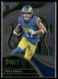 Puka Nacua 2023 Panini Select Club RC #224 Los Angeles Rams