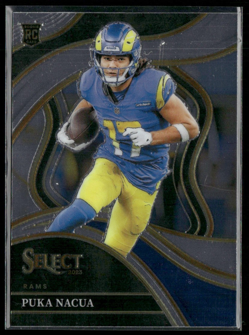 Puka Nacua 2023 Panini Select Club RC #224 Los Angeles Rams