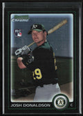 Josh Donaldson 2010 Bowman Chrome RC #192 Oakland Athletics