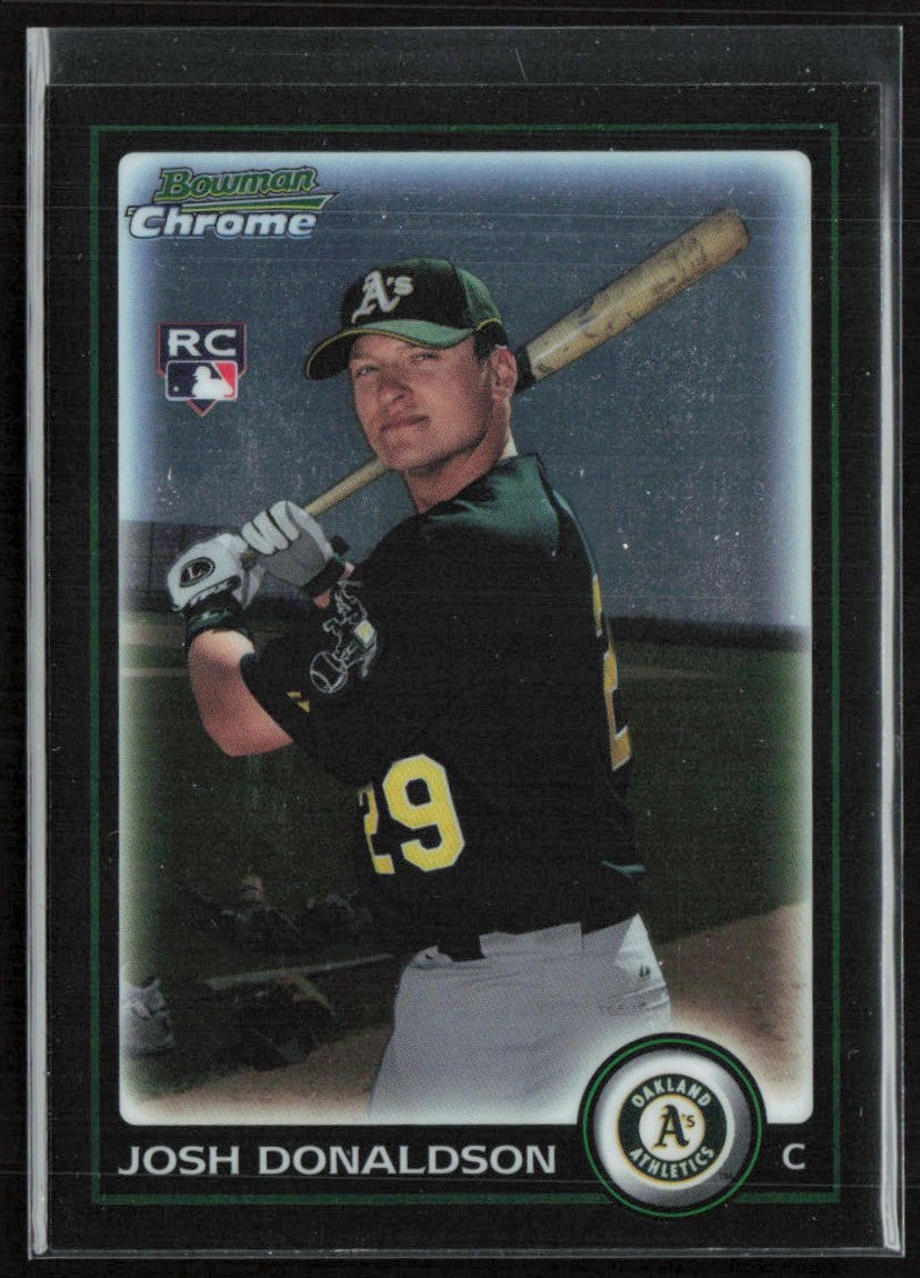 Josh Donaldson 2010 Bowman Chrome RC #192 Oakland Athletics