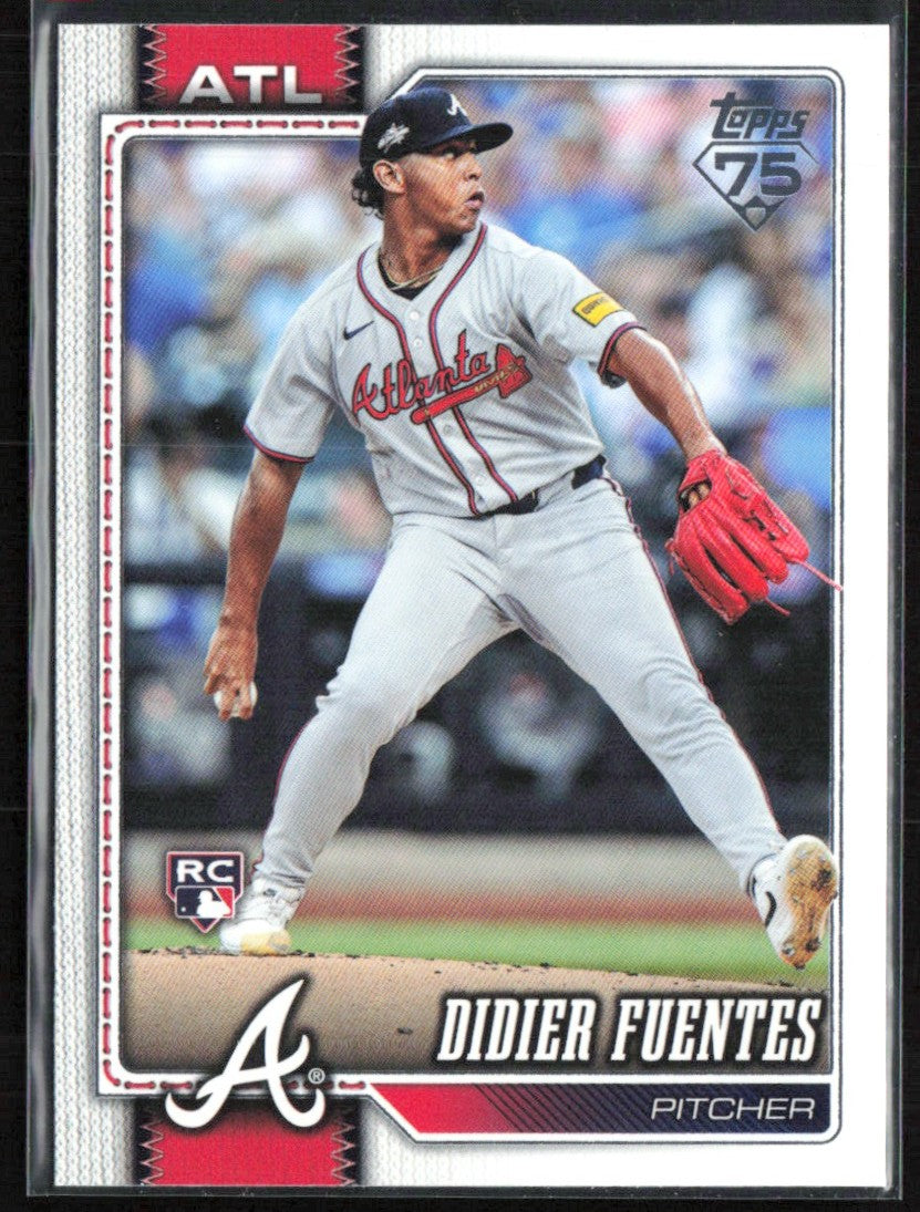 Didier Fuentes 2026 Topps RC #243 Atlanta Braves