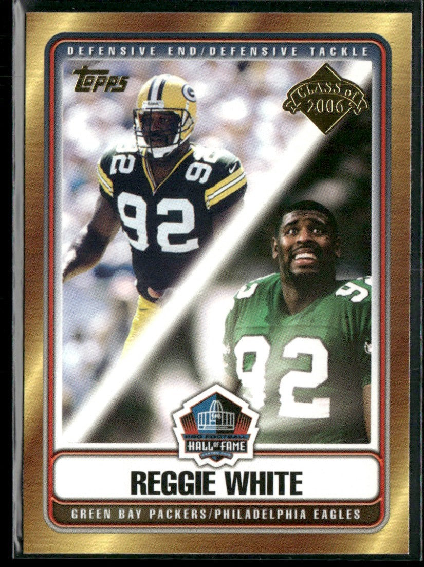 Reggie White 2006 Topps Hall of Fame Tribute #HOFT-RW