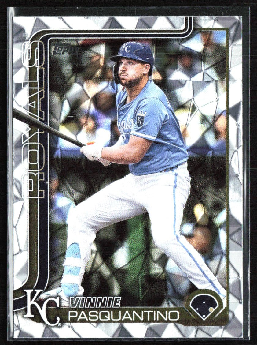Vinnie Pasquantino 2025 Topps Diamante Foil #349 Kansas City Royals