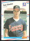 Tom Glavine 1988 Fleer RC #539 Atlanta Braves