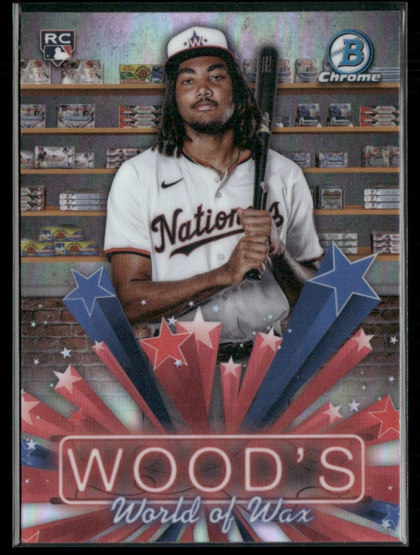 James Wood 2025 Bowman Hobby Stars RC #HS-5 Washington Nationals