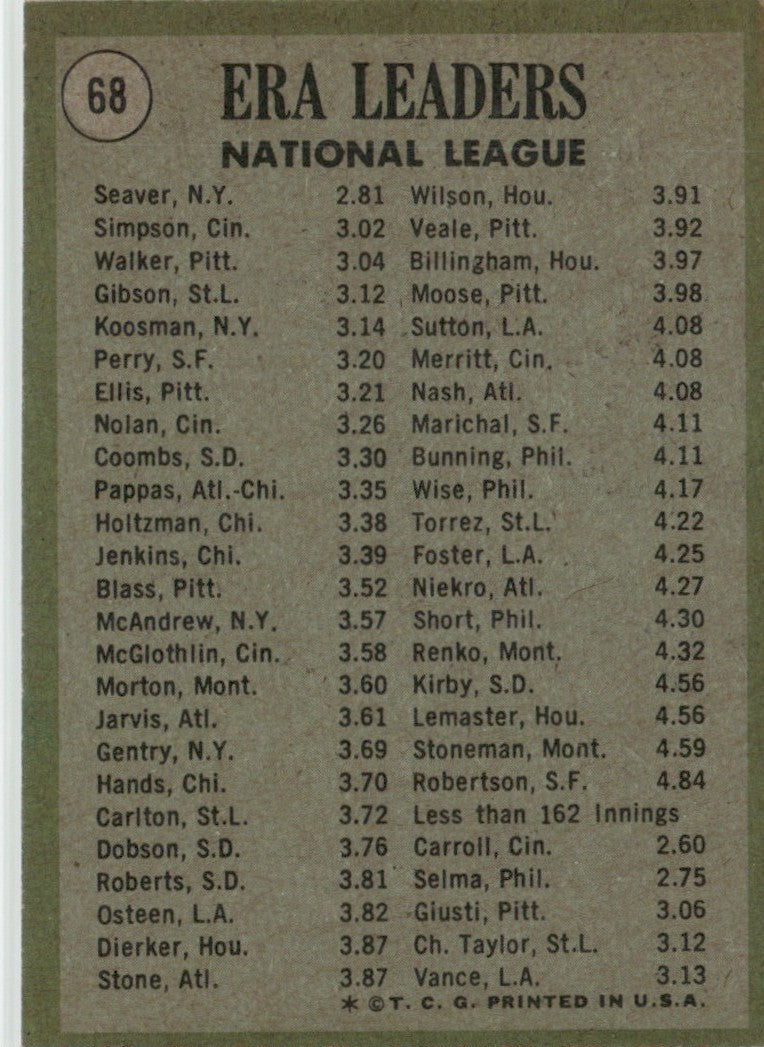 Tom Seaver Simpson Walker 1971 Topps #68 Washington Senators/Baltimore Orioles