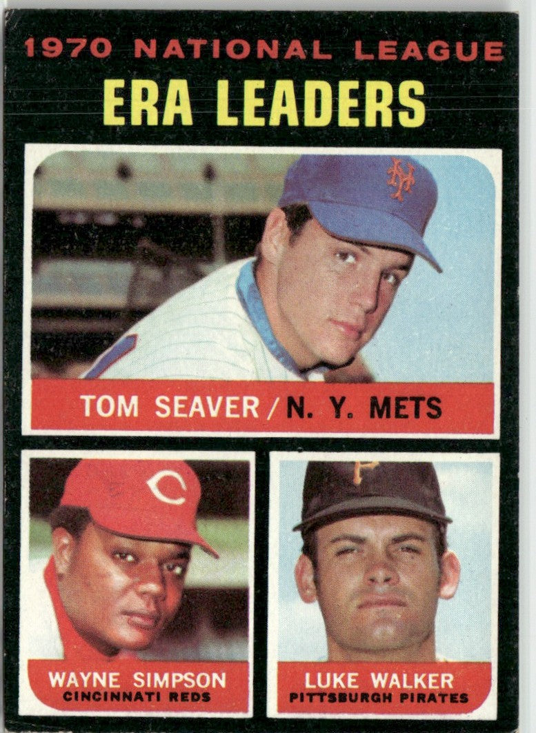 Tom Seaver Simpson Walker 1971 Topps #68 Washington Senators/Baltimore Orioles