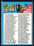 Checklist 1972 Topps #27