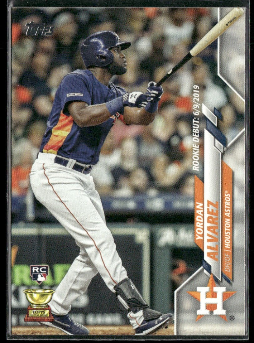 Yordan Alvarez 2020 Topps Update RC #U-300 Houston Astros