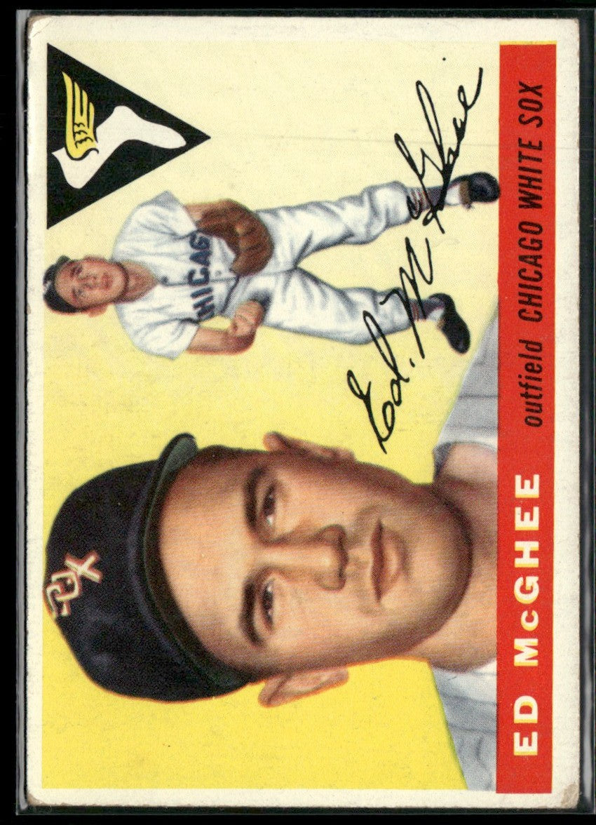 Ed McGhee 1955 Topps #32 Chicago White Sox