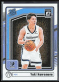 Yuki Kawamura 2024 Donruss Optic RC #287 Memphis Grizzlies