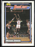 Michael Jordan 1992 Topps #3 Chicago Bulls