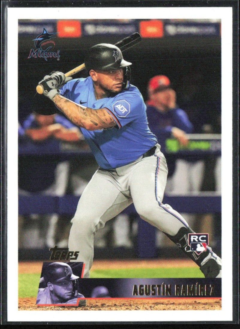 Agustin Ramirez 2025 Topps Archives RC #139 Miami Marlins