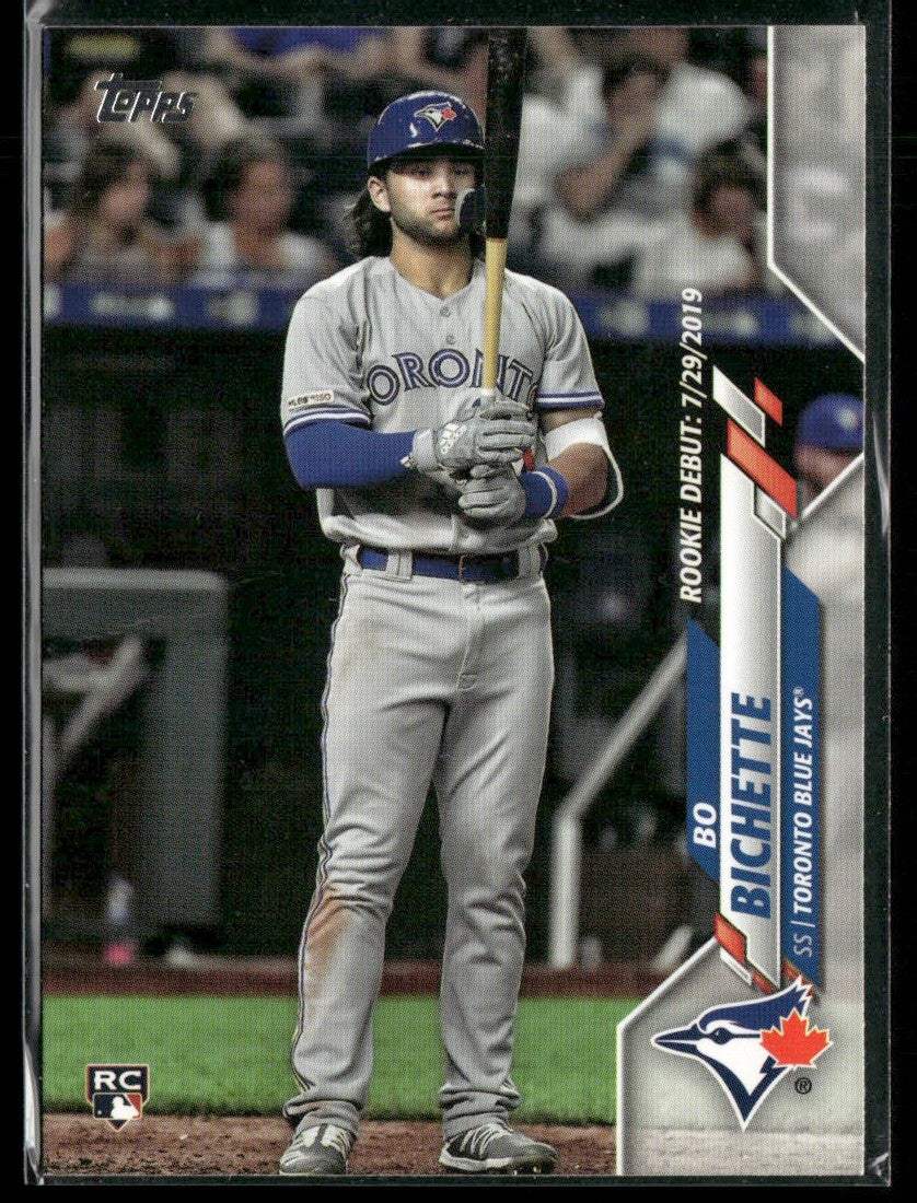 Bo Bichette 2020 Topps Update RC #U-1 Toronto Blue Jays