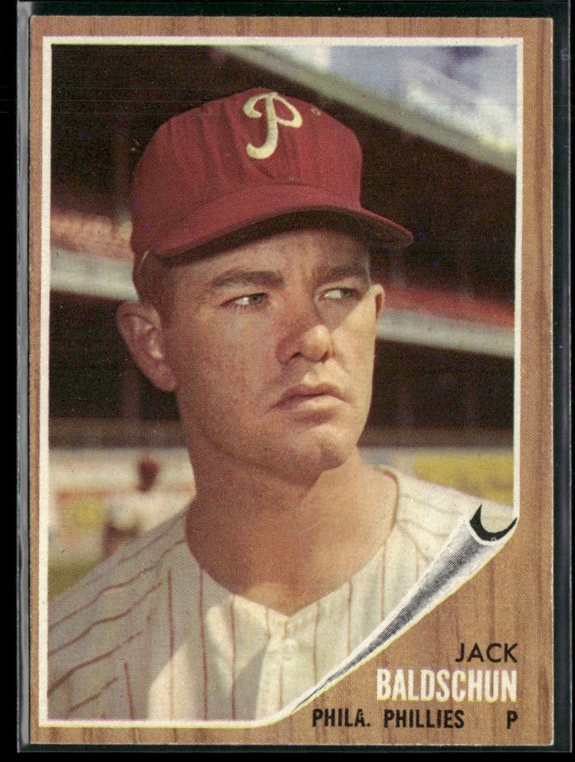Jack Baldschun 1962 Topps RC #46 Philadelphia Phillies