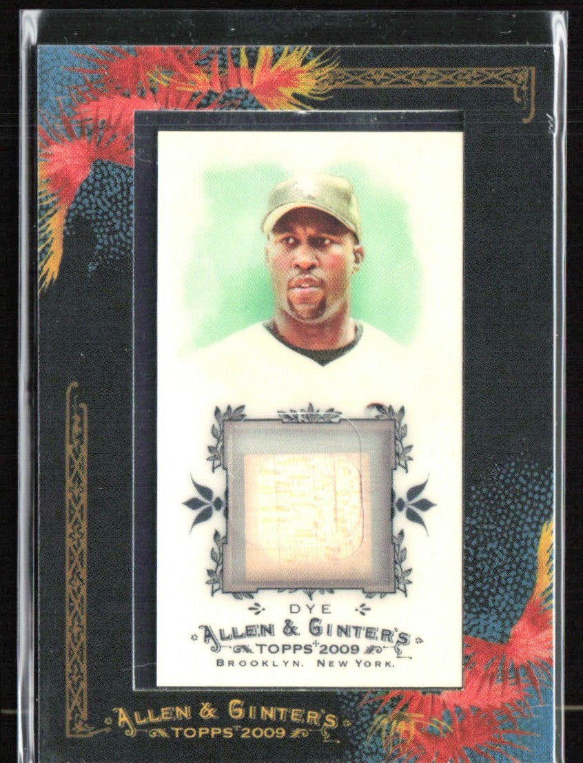 Jermaine Dye 2009 Topps Allen & Ginter Relics Bat #AGR-JD Chicago White Sox
