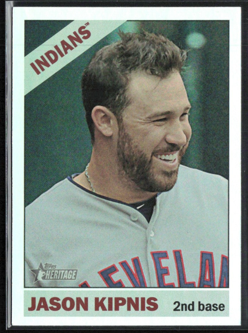 Jason Kipnis 2015 Topps Heritage Chrome Foil #THC-489 Cleveland Indians