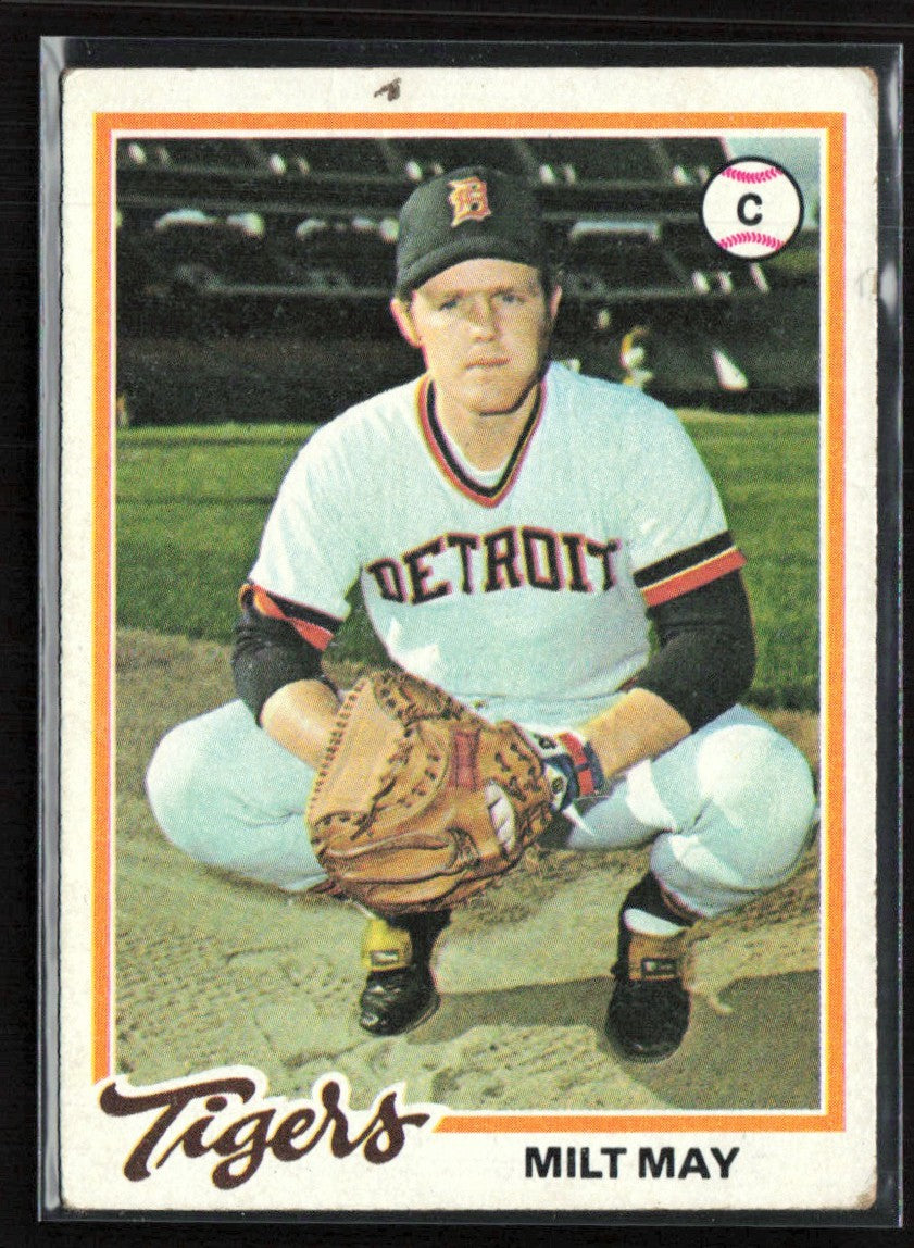 Milt May 1978 Topps #176 Detroit Tigers