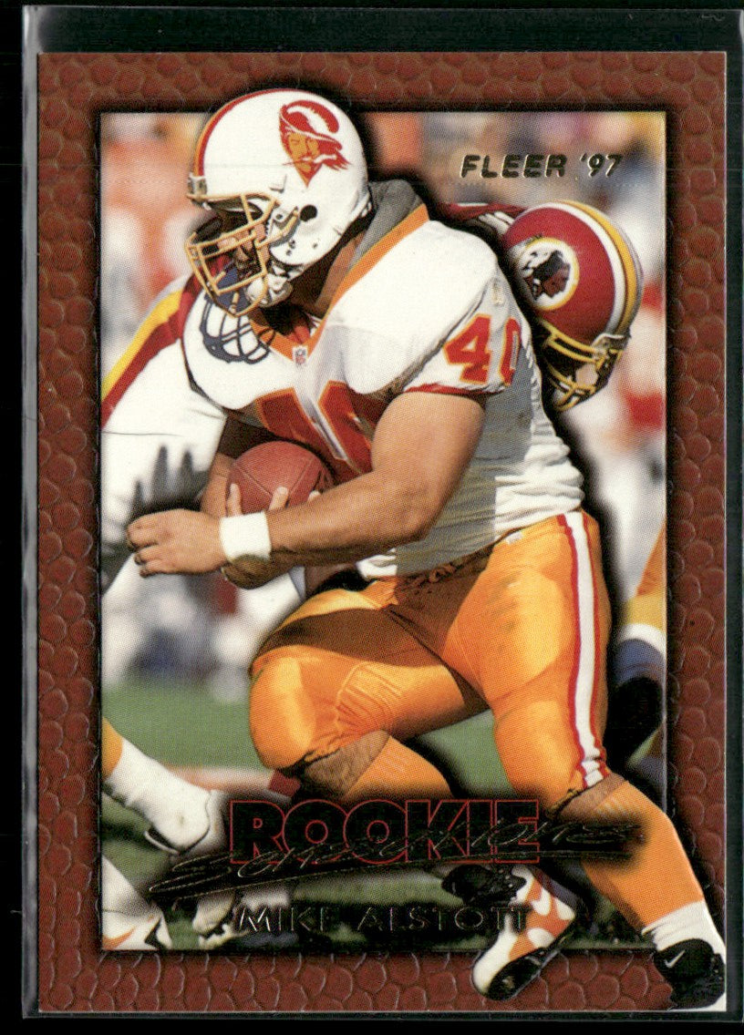 Mike Alstott 1997 Fleer Rookie Sensations #2 Tampa Bay Buccaneers